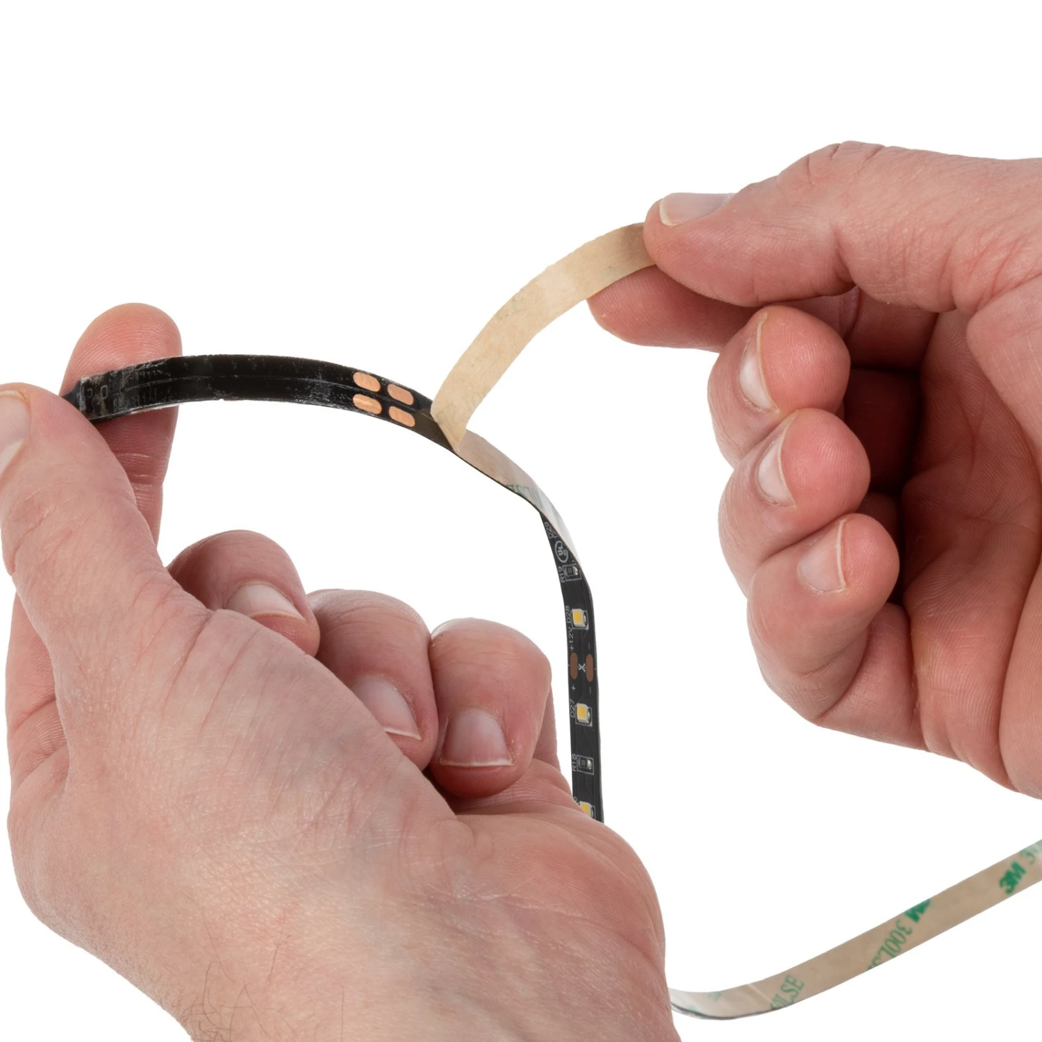 30m Black PCB White LED Strip Light - 90+ CRI Tape Light - 24V - IP20 - Contractor Reel - Image 5