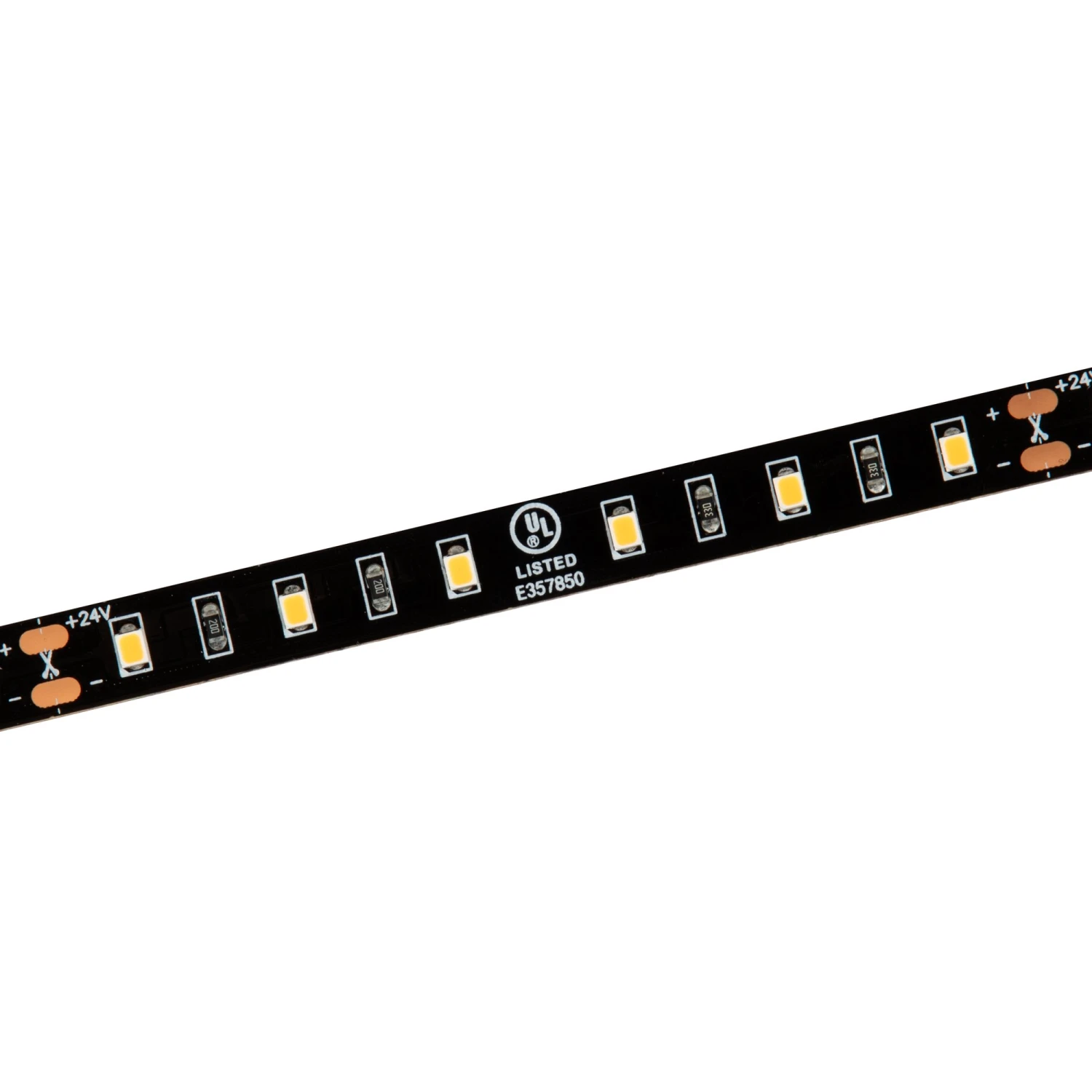 30m Black PCB White LED Strip Light - 90+ CRI Tape Light - 24V - IP20 - Contractor Reel