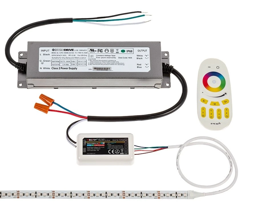 5m RGB High Density LED Strip Light - Color-Changing LED Tape Light - 24V - IP20 - RGB - 196.9in (16.40ft) - Image 6