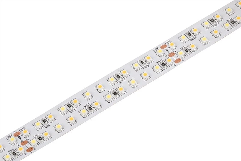 5m Tunable White LED Strip Light - LED Tape Light - Dual-Row - 24V - IP20 - Tunable White - 196.9in (16.40ft) - Image 3