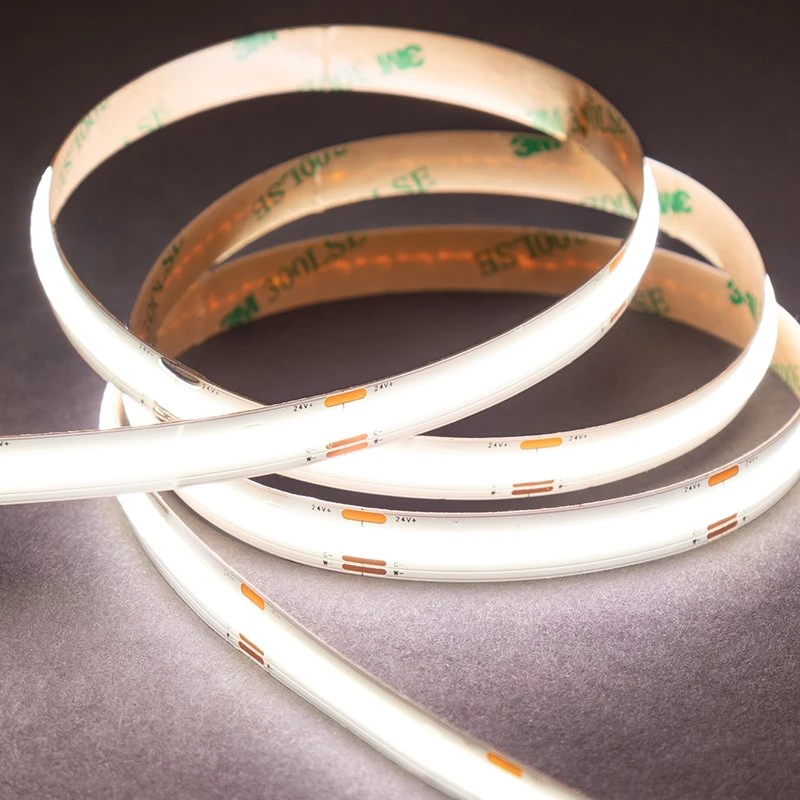 5m Tunable White COB LED Strip Light - COB Series LED Tape Light - 2700K-6500K - IP20 - 24V - Image 5