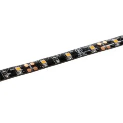 5m Single Color LED Black PCB Strip Light - Eco Series Tape Light - Dimmable - 12V - IP64 - 3000K