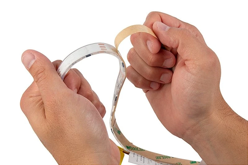 5m Digital RGB LED Strip Light - 18 LEDs/ft - Addressable Color-Chasing LED Tape Light - 12V - IP67 - RGB - Image 4