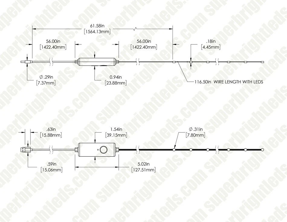 Twinkly Dots - 9.8ft RGB Smart LED Light String - 60 LEDs - App-Controlled - USB-Powered - Image 10