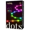 Twinkly Dots - 9.8ft RGB Smart LED Light String - 60 LEDs - App-Controlled - USB-Powered