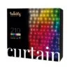 Twinkly Curtain - RGB+W LED Curtain Light String - App-Controlled - Generation II - 210 LED - 1.5x2.1m