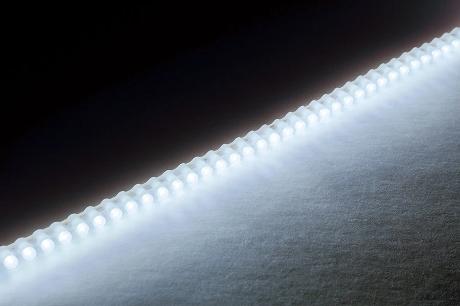 Outdoor Single-Color LED Strip Light - Super Flexible With Through Hole LEDs - 12V - Waterproof IP67 - 1m - Image 5