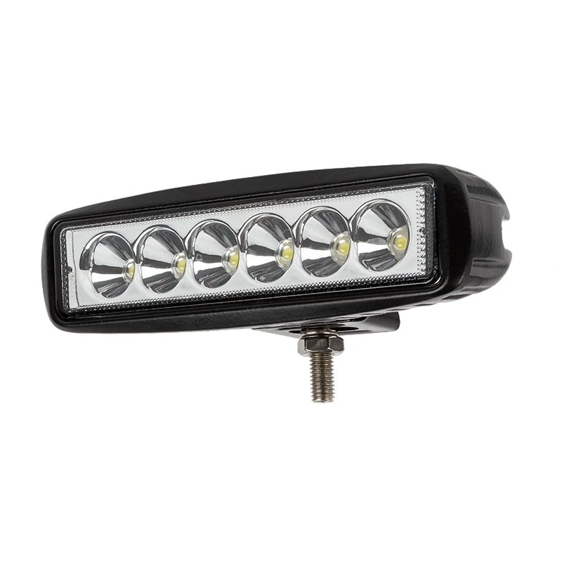 Off-Road LED Work Light / LED Driving Light - 6" Rectangle - 17W - 1,920 Lumens - 30 Degree - 2-Pack - Image 2