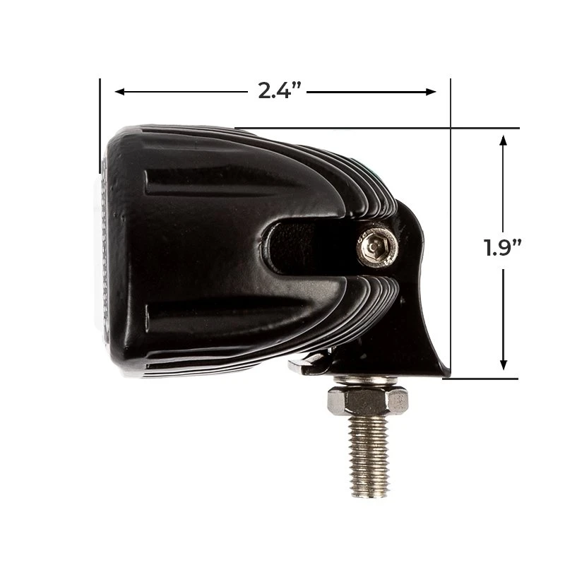 Off-Road LED Work Light / LED Driving Light - 6" Rectangle - 17W - 1,920 Lumens - 30 Degree - 2-Pack - Image 7