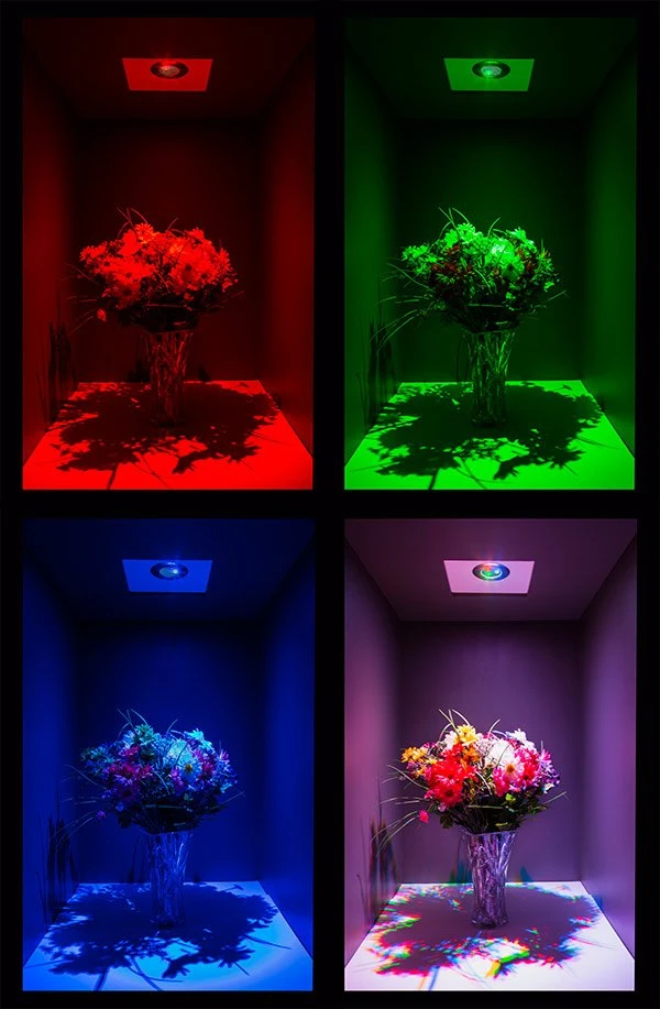 G-LUX RGB LED Flat Top In-Grade Well Light - 8 Watt - RGB With Sleeve - Image 9