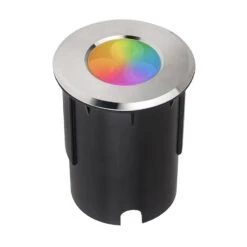 G-LUX RGB LED Flat Top In-Grade Well Light - 8 Watt - RGB With Sleeve