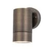 4" Deck / Step Brass Up Or Down Sconce - 12V LED Ready Landscape Fixture - Optional MR16 Bulb - 2700K / 3000K / 4000K / 6500K